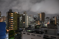 新しい部屋からの景色