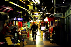 Chaos -oldest underground mall in Tokyo-