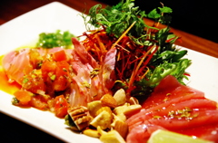 Carpaccio di pesce