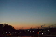 夕暮れ時