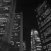 都会のライトアップⅡ<モノクロver>