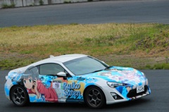 痛車③　初春＆佐天カー