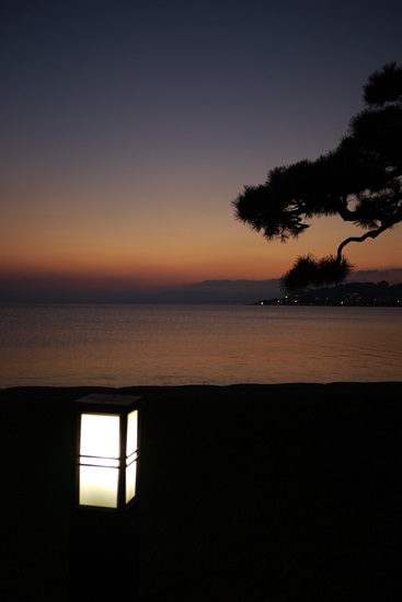 夕暮れ