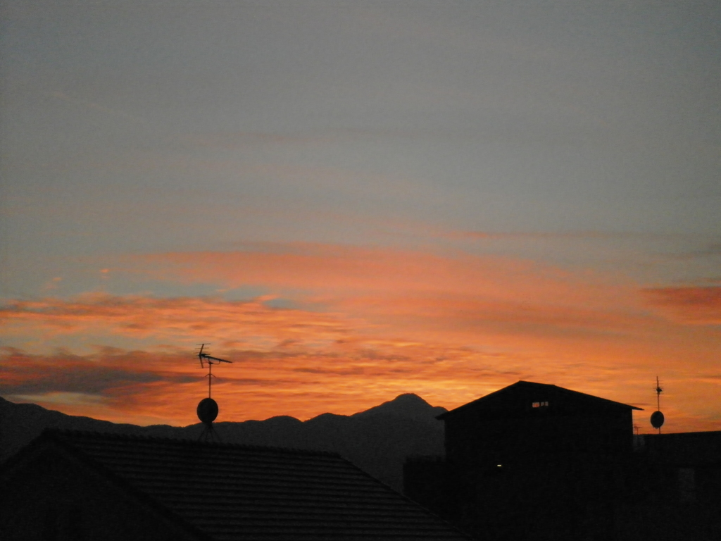 夕焼けその1
