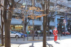 まちかどサンタ。