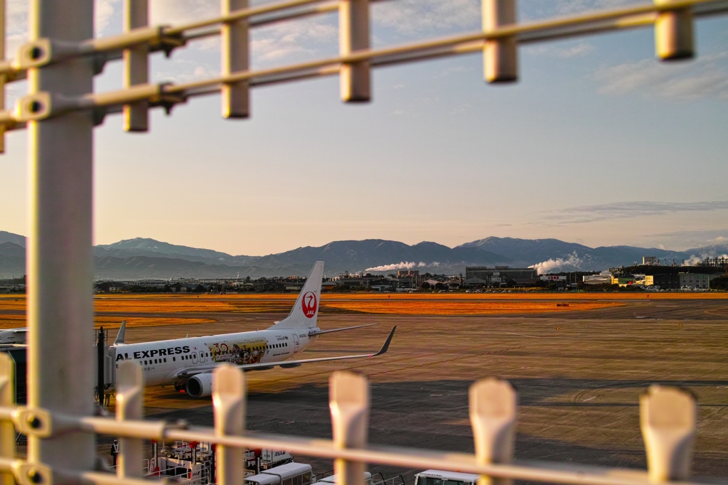 JAL DISNEY@松山空港/Matsuyama airport,Japan