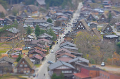 ジオラマ白川郷