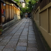 京都の裏路地。
