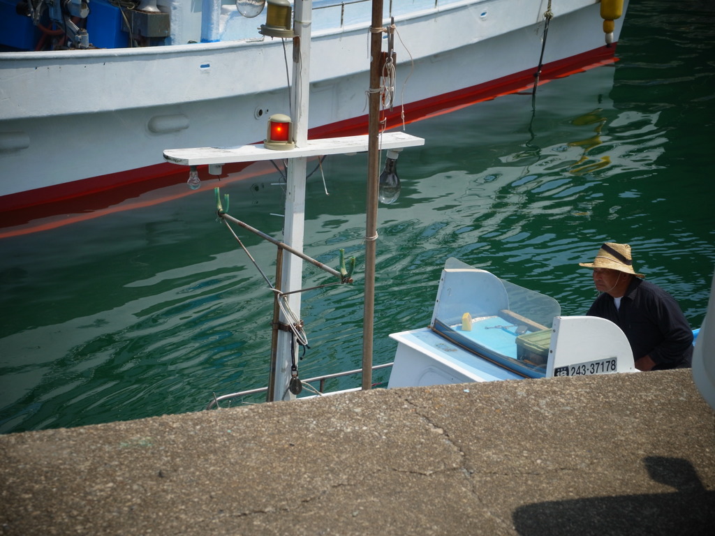 漁からただいま！！