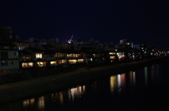 鴨川の夜
