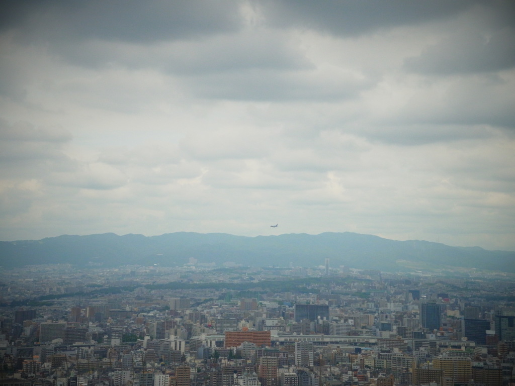 梅田スカイビルからの眺め