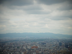 梅田スカイビルからの眺め