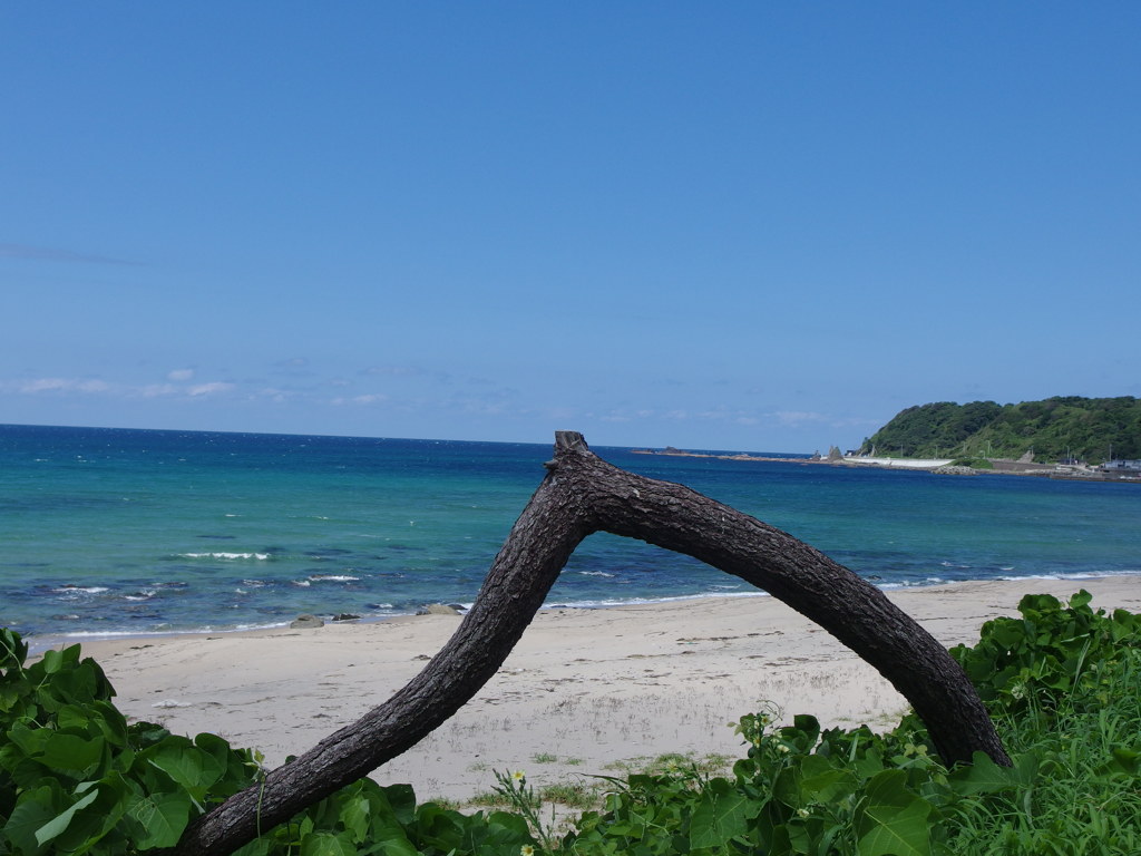 海のある景色。
