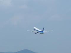 大空にむかって