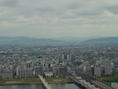 梅田スカイビルからの眺め