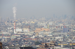 大阪平野一望