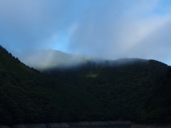 日本一大きな村の朝