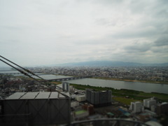 梅田スカイビルからの眺め