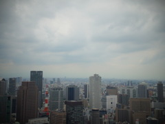 梅田スカイビルからの眺め