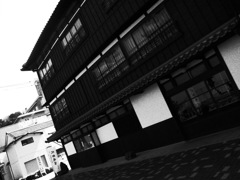 二見浦の街並み