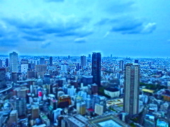 梅田スカイビルからの眺め