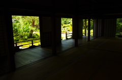 青蓮院門跡の庭園。