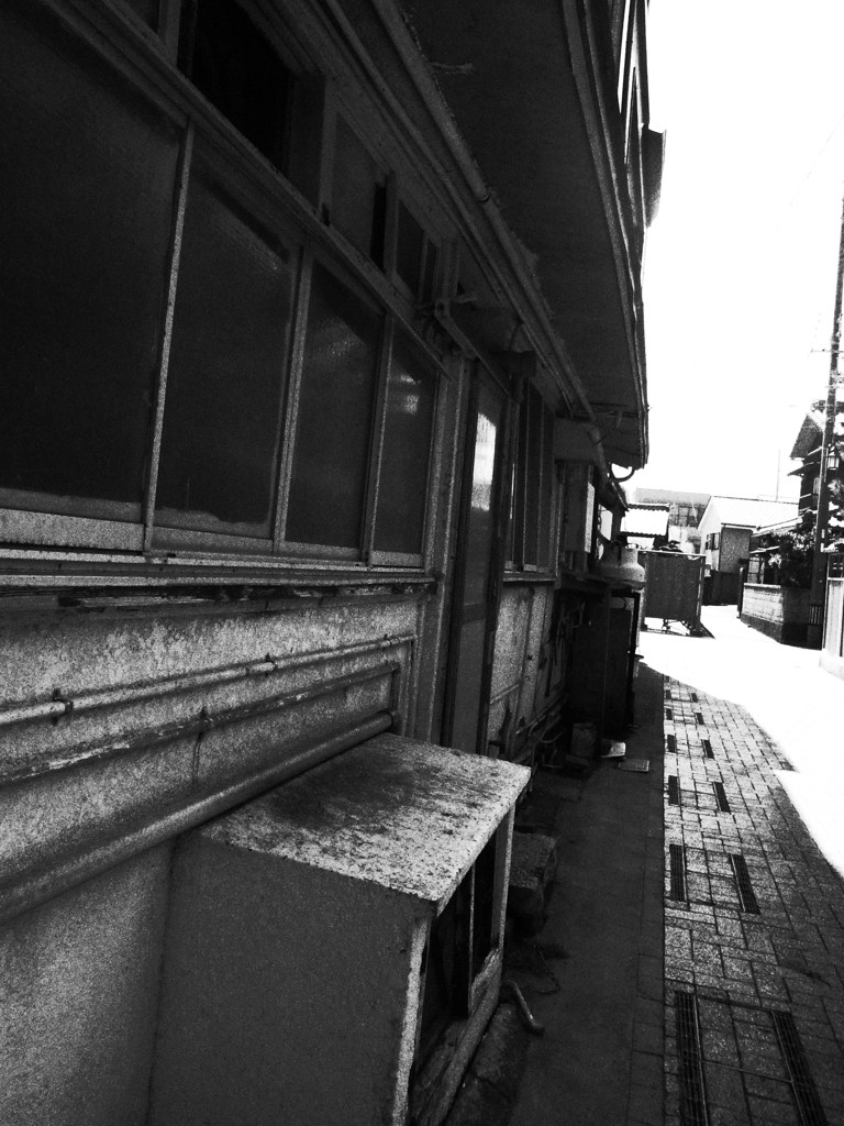 二見浦の街並み