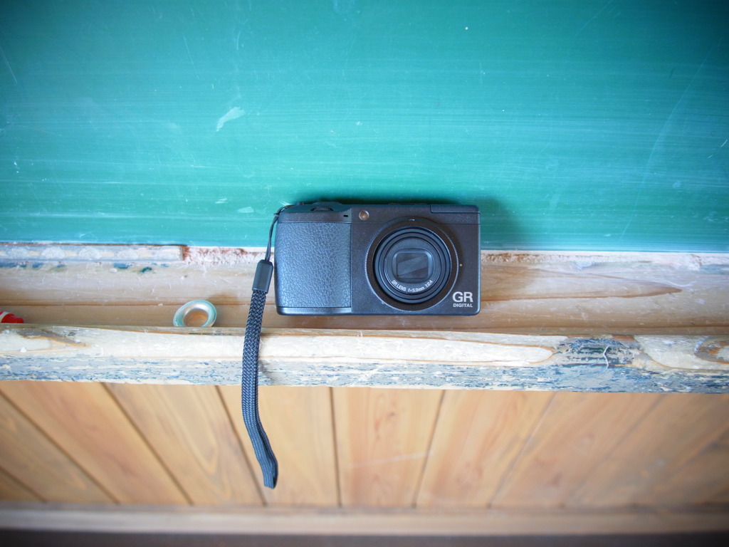 黒板とGR　digital