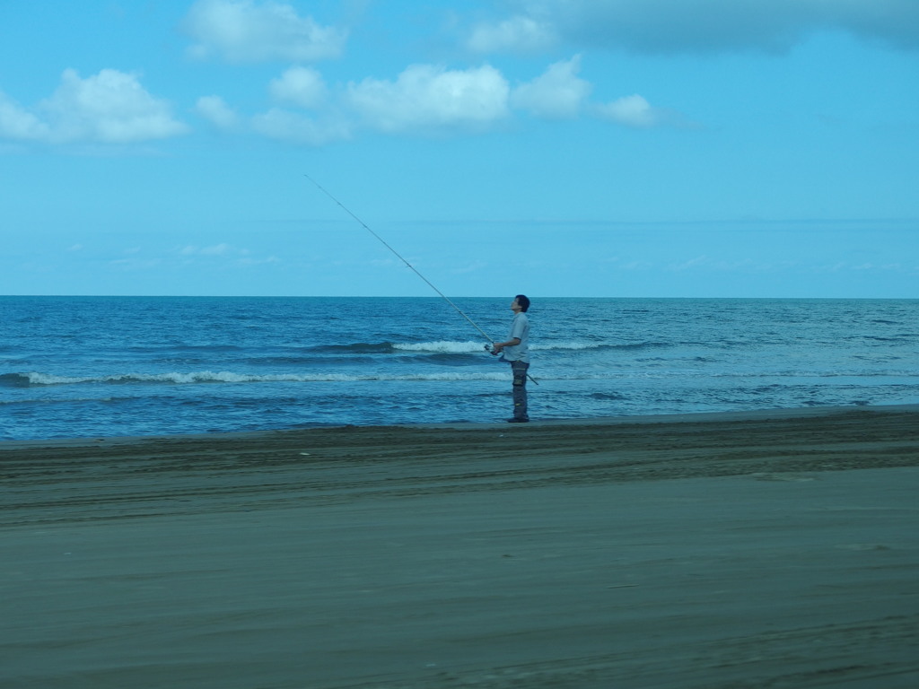 釣り人。