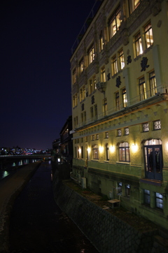 鴨川の夜