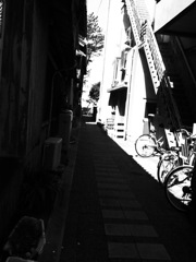 二見浦の街並み