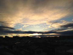 荻窪　夕焼け