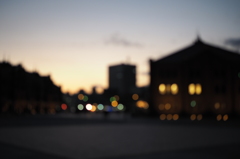 沈む夕日
