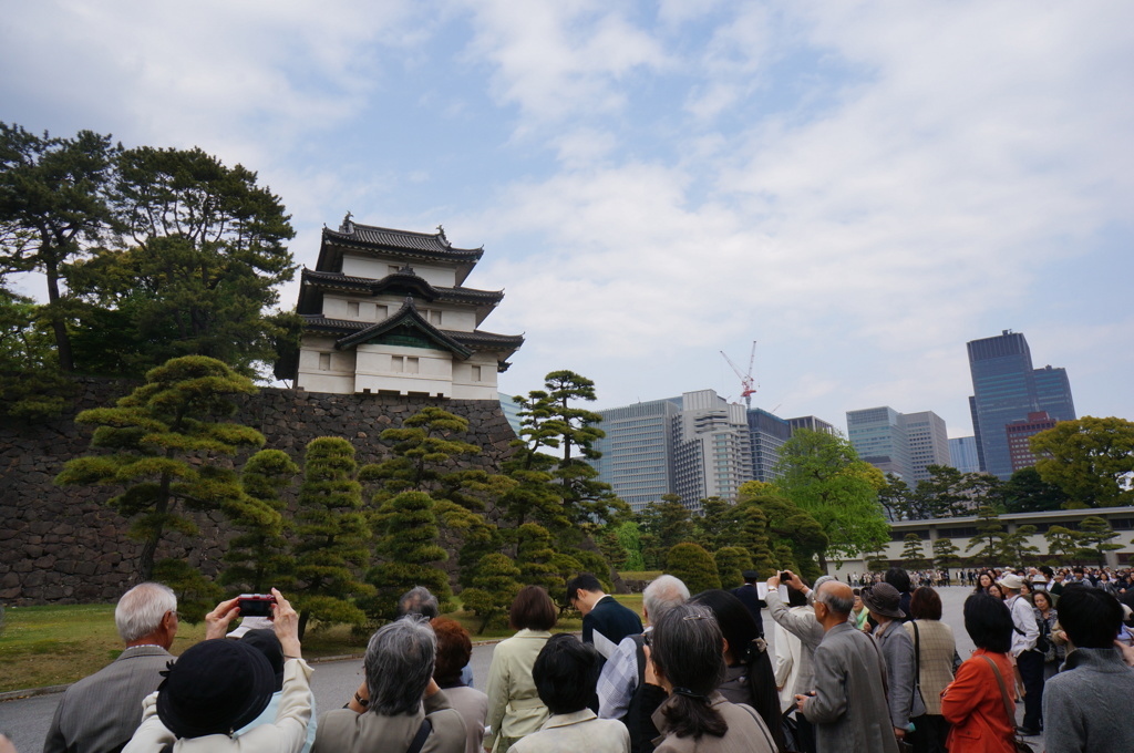 皇居見学の旅〜♪