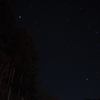 初めての星空