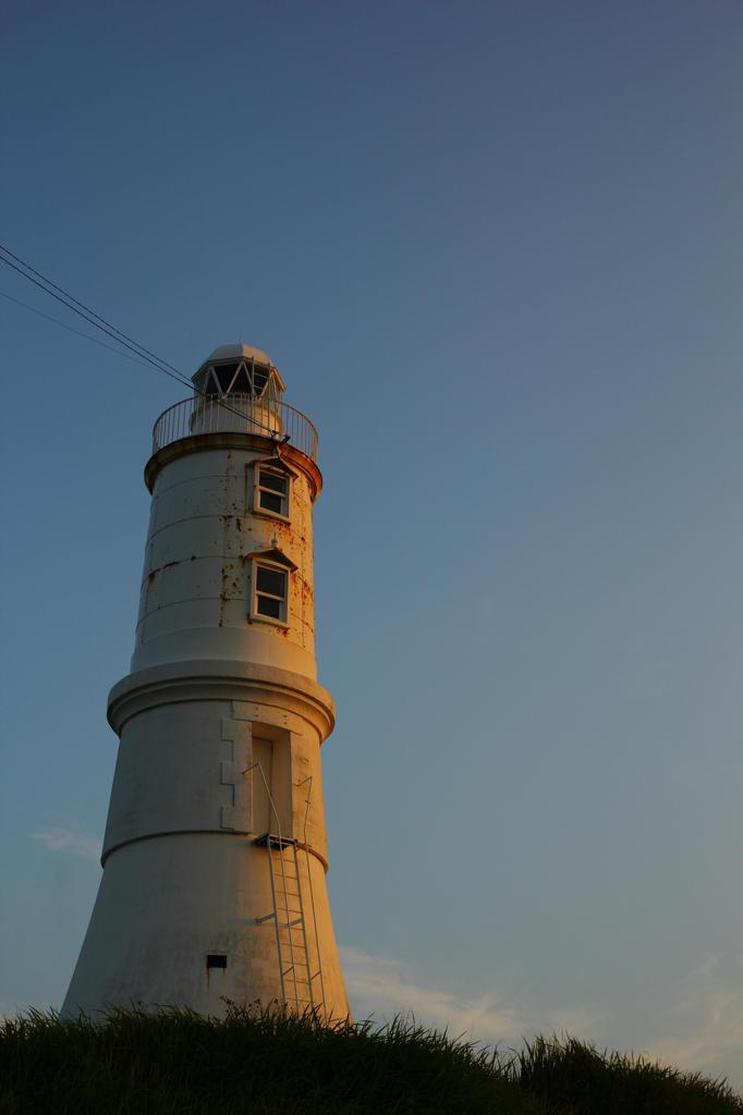 夕焼け灯台