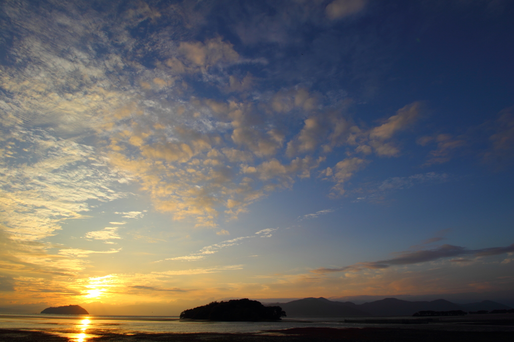 琵琶湖夕景２