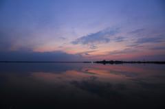 今日も夕景