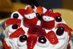 自作クリスマスケーキ