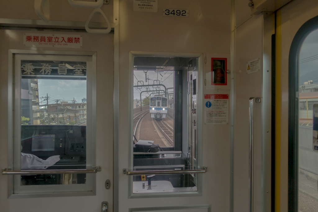 小田急線にて