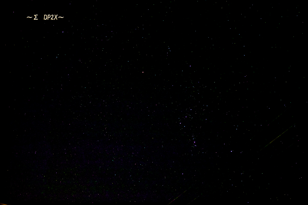 星の撮り比べw