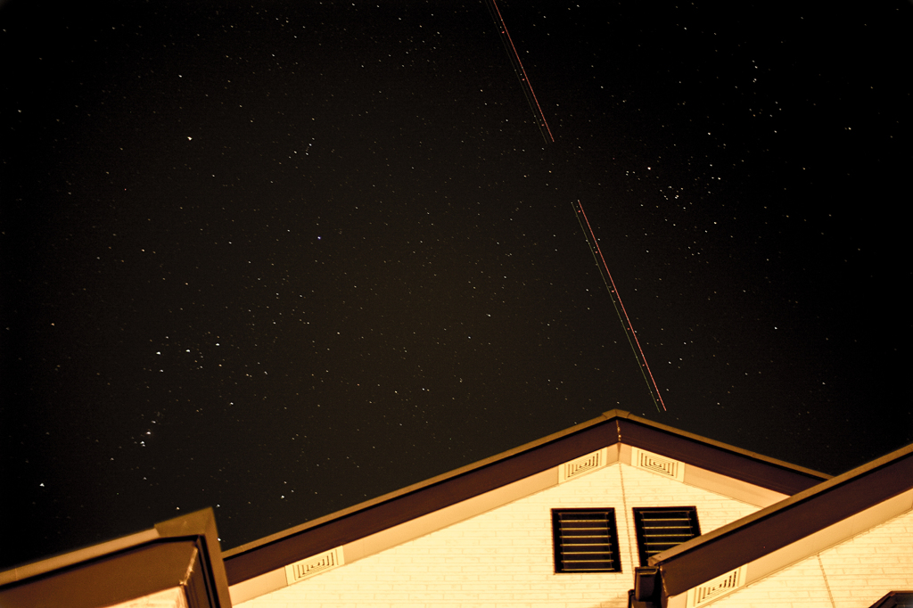 流れ星？バグ？