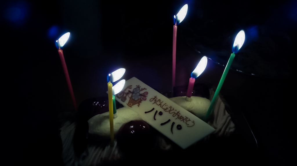 誕生日ケーキ♪