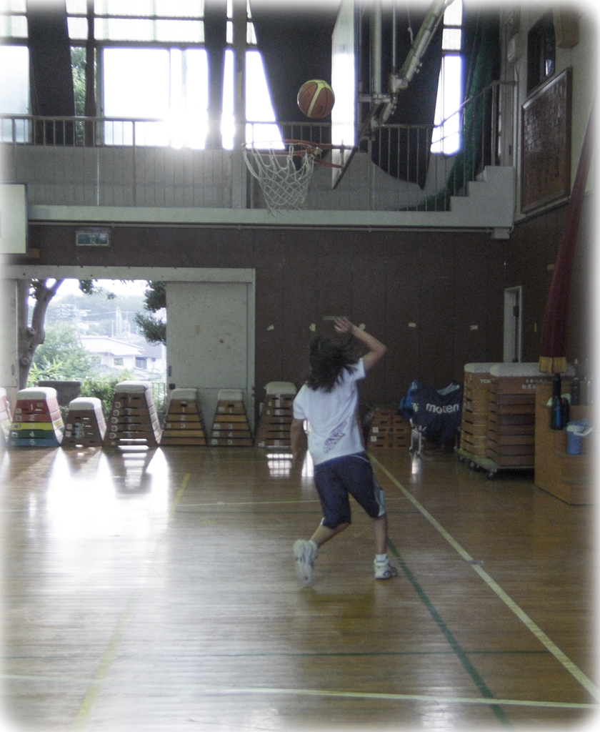 XQ1でバスケ撮り