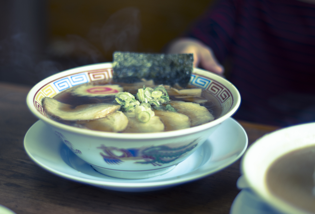 素朴な醤油ラーメン