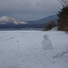 4月なのに・・雪