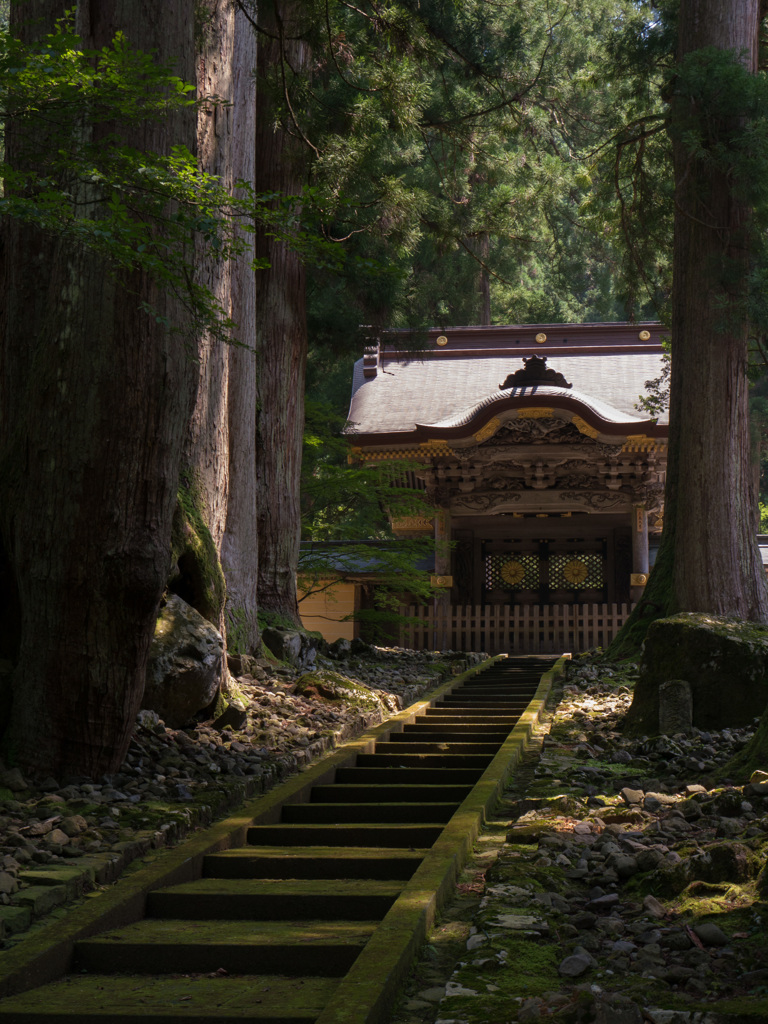 「夏　永平寺　勅使門」
