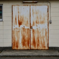 錆びたドア