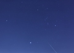 見切れた流星