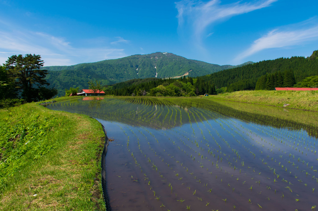 逆さ氷ノ山